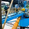 Construction of magnetic-flotation magnetite concentrate complex of Inguletskij GOK